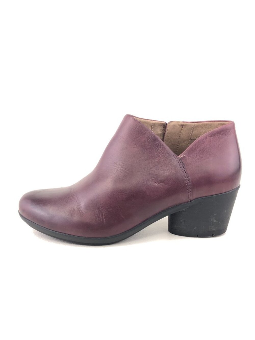 Dansko Raina Wine Burnished Leather Ankle Boots EUR 37
